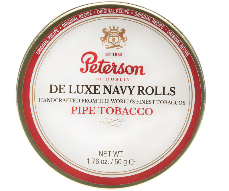 Tabaco De Luxe Navy Rolls Peterson 50g mezcla coin-cut