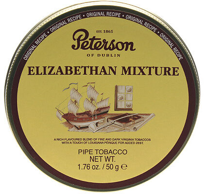 Tabaco Elizabethan Mixture Peterson 50g mezcla Virginia Perique