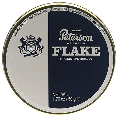 Tabaco Flake Peterson 50g mezcla de Virginias