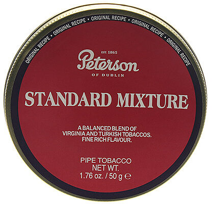 Tabaco Standard Mixture Peterson 50g mezcla inglesa tostada