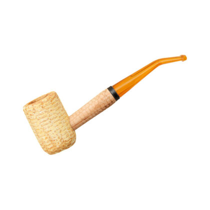Pipa Legend 5th Avenue curva de mazorca con filtro de 6mm, ideal para uso diario o probar nuevos tabacos