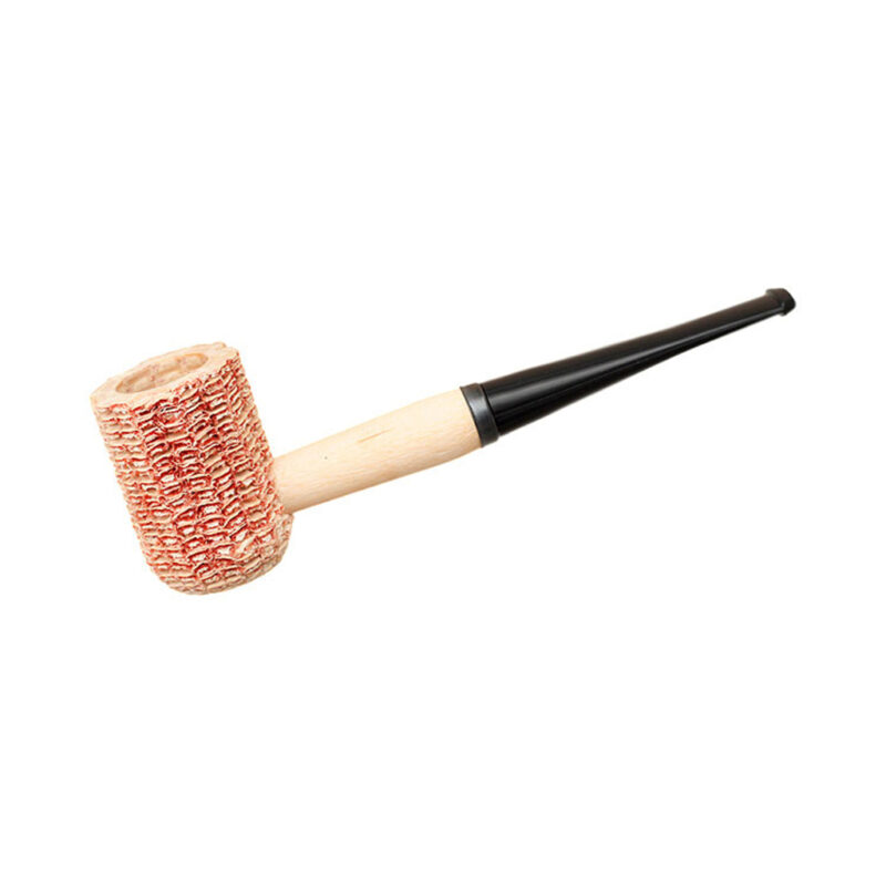 Pipa Missouri Pride recta de mazorca con filtro de 6mm, ideal para uso diario o para probar nuevos tabacos