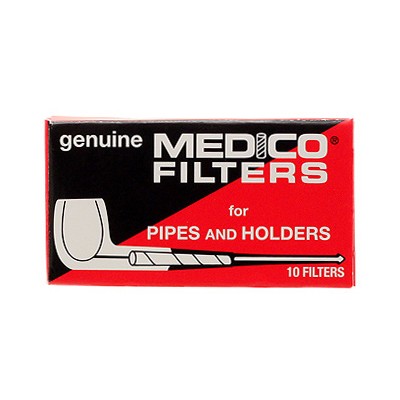 Filtros Medico para pipa en pack de 10 unidades, ideales para Missouri Meerschaum y otras pipas