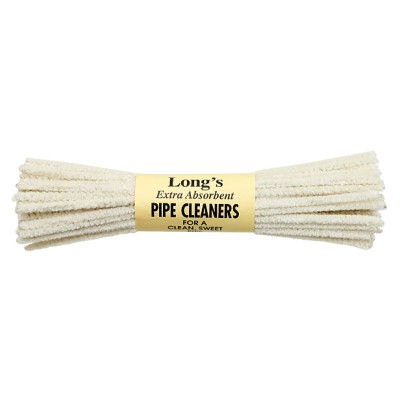Limpiapipas B. J. Long Regular en pack de 56 unidades, algodón de calidad para limpieza de pipa