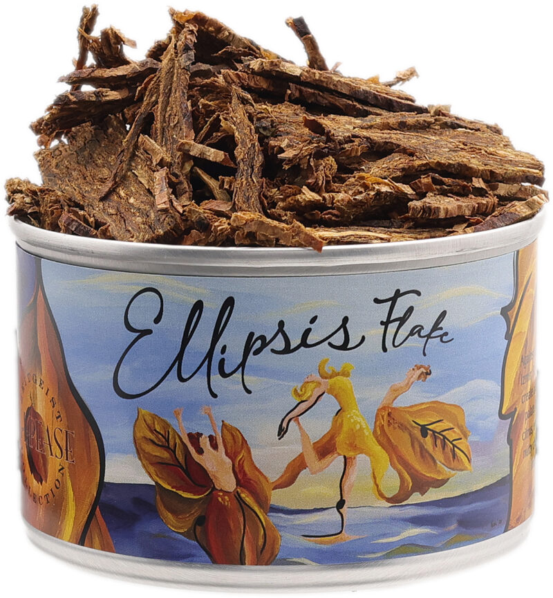 Tabaco G. L. Pease Ellipsis Flake – Lata de 2oz - Imagen 2