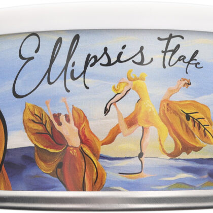 Tabaco G. L. Pease Ellipsis Flake en lata de 2oz, mezcla flake de Virginias, orientales y Perique
