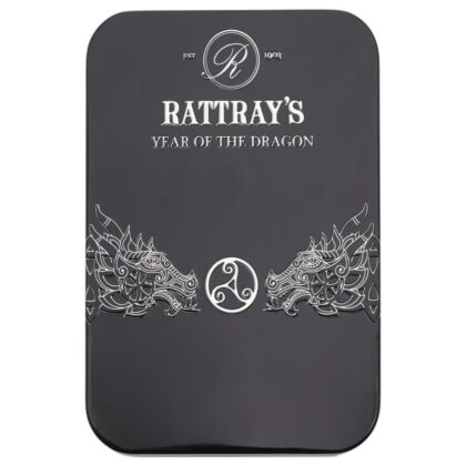 Tabaco Rattray's Year of the Dragon en lata de 100g, mezcla aromática con vainilla y ruibarbo