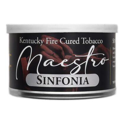 Tabaco Toscano Sinfonia Flake en lata de 2oz, mezcla flake con Dark-Fired Kentucky, Red Virginias y Latakia